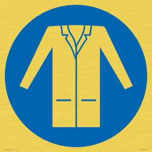 Custom Mandatory: Wear a lab coat